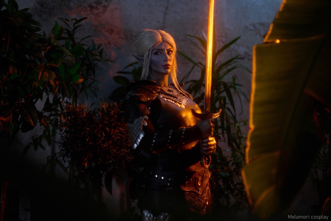 Косплей безжалостной дроу Minthara из Baldur's Gate 3 от Lady Melamori 1