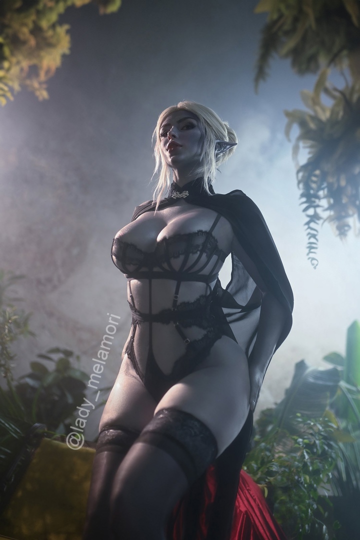 Косплей безжалостной дроу Minthara из Baldur's Gate 3 от Lady Melamori 6