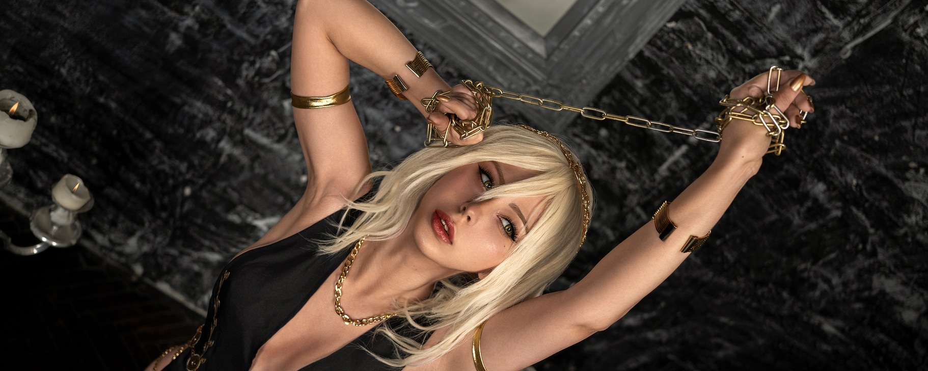 Косплей богини королевы Queen Marika The Eternal из Elden Ring от Lunevlia 3