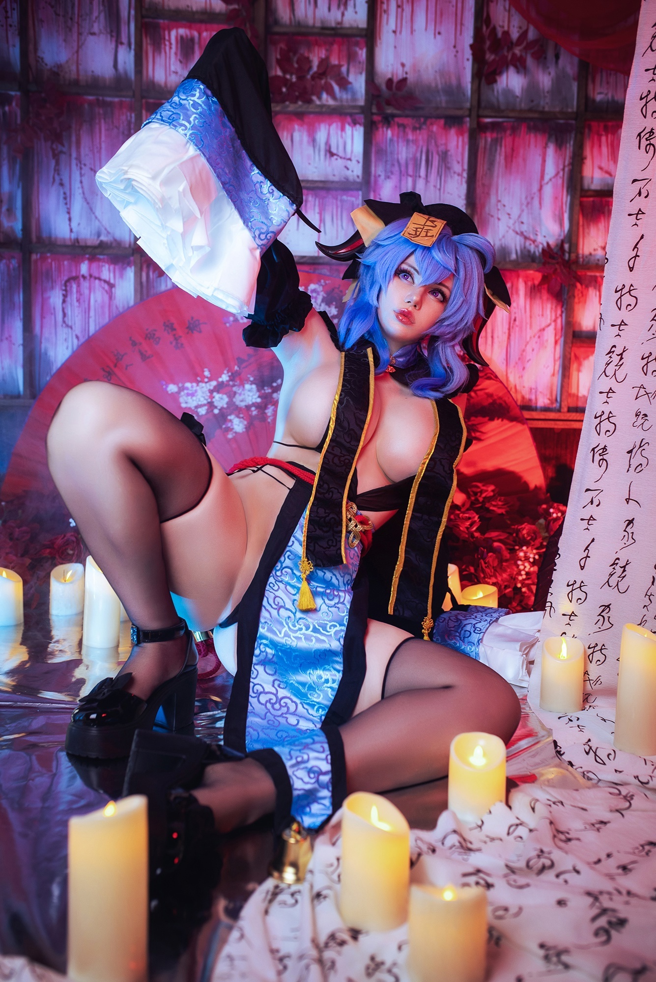 Косплей Ganyu из Genshin Impact от Your Personal Succubus 5