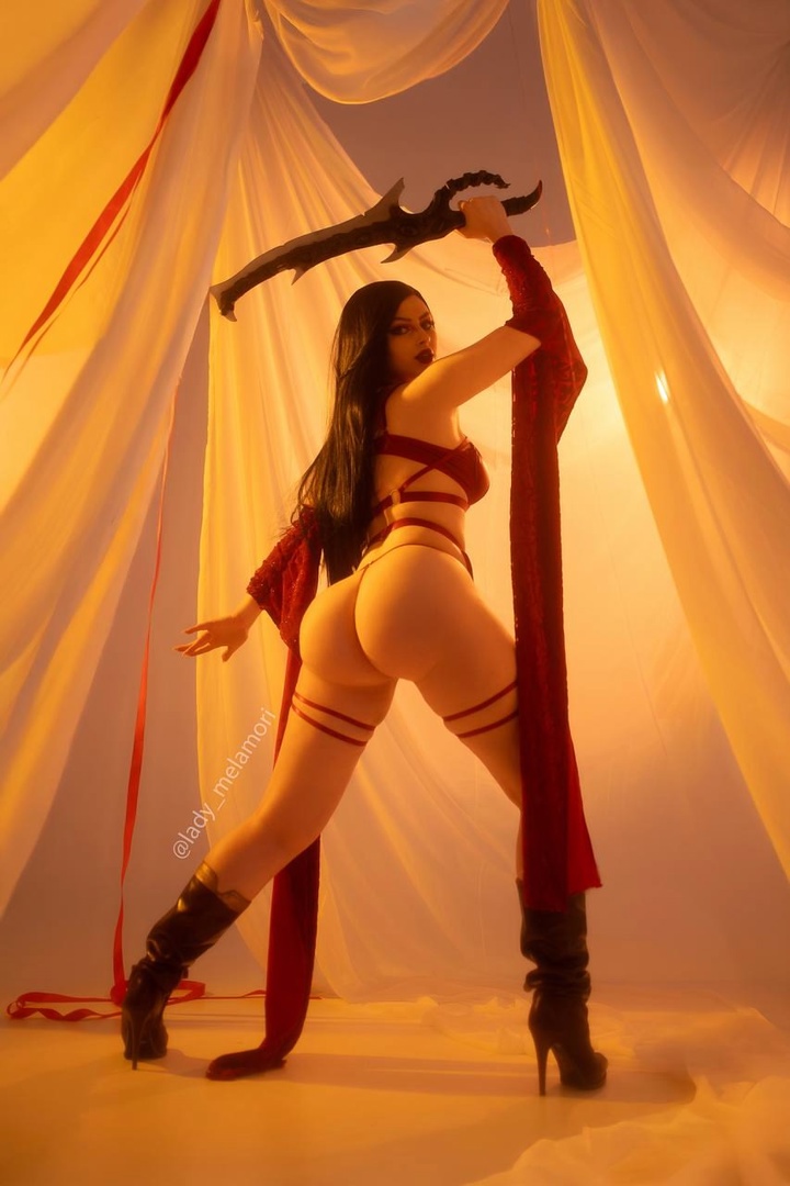 Косплей Императрицы Времени Kaileena из Prince Of Persia Warrior Within от Lady Melamori 10