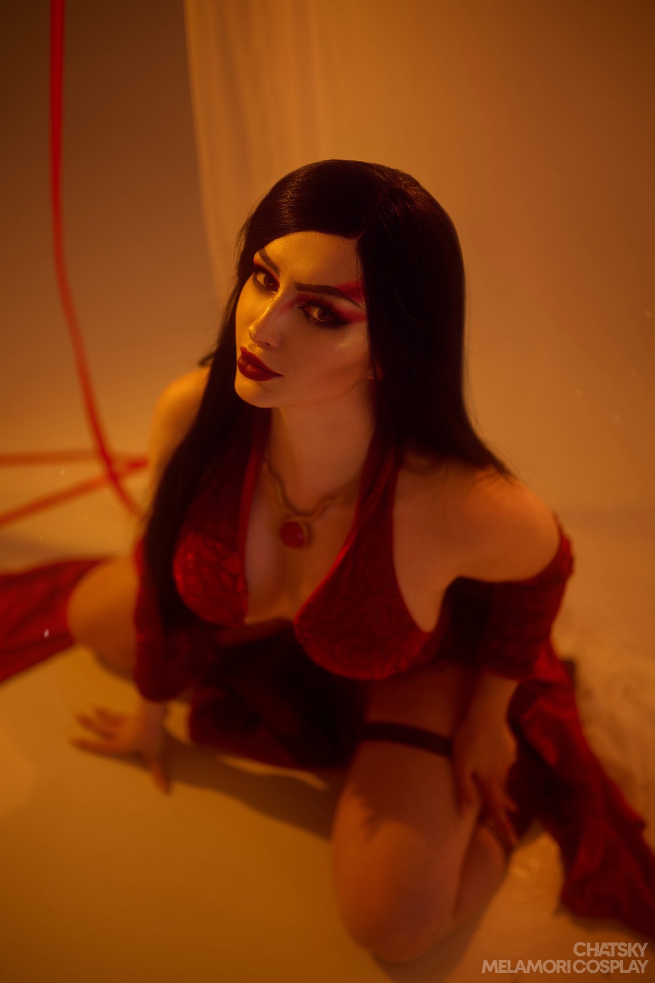 Косплей Императрицы Времени Kaileena из Prince Of Persia Warrior Within от Lady Melamori 2