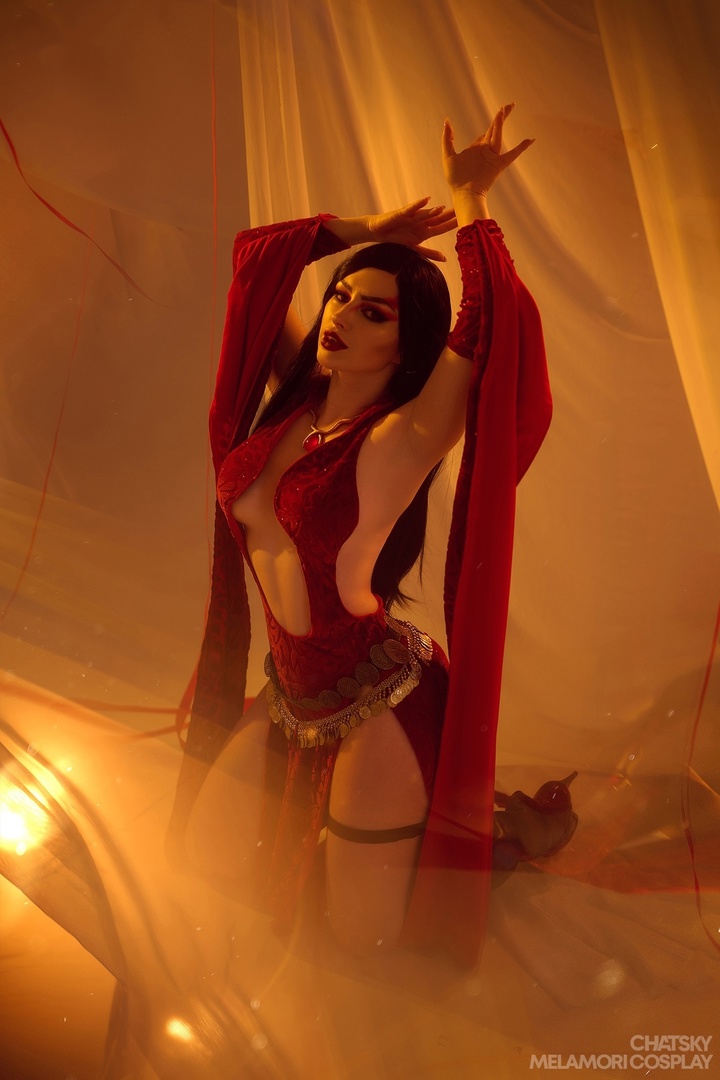 Косплей Императрицы Времени Kaileena из Prince Of Persia Warrior Within от Lady Melamori 6