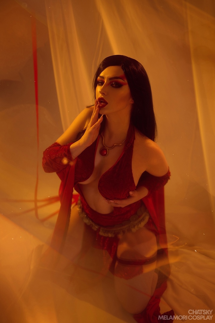 Косплей Императрицы Времени Kaileena из Prince Of Persia Warrior Within от Lady Melamori 7
