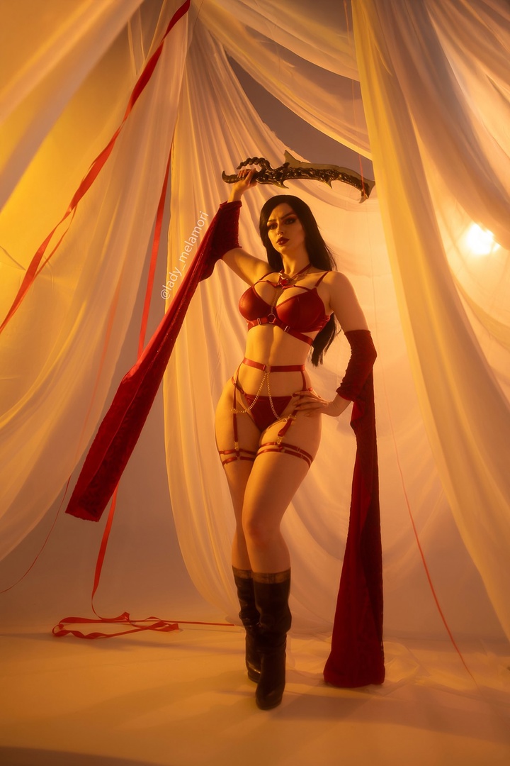Косплей Императрицы Времени Kaileena из Prince Of Persia Warrior Within от Lady Melamori 8