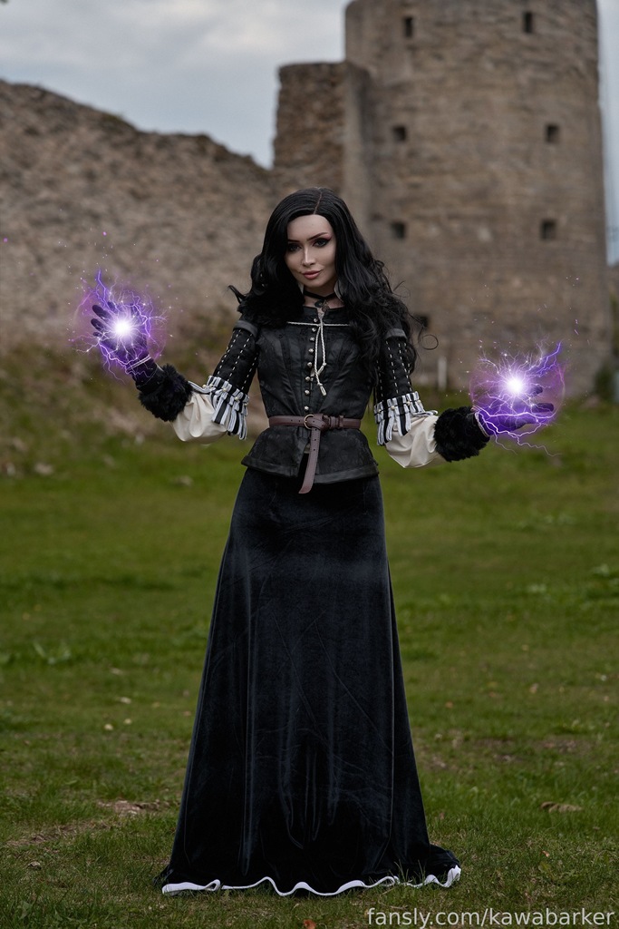 Косплей Yennefer Of Vengerberg из The Witcher 3 Wild Hunt от Zirael Rem 2