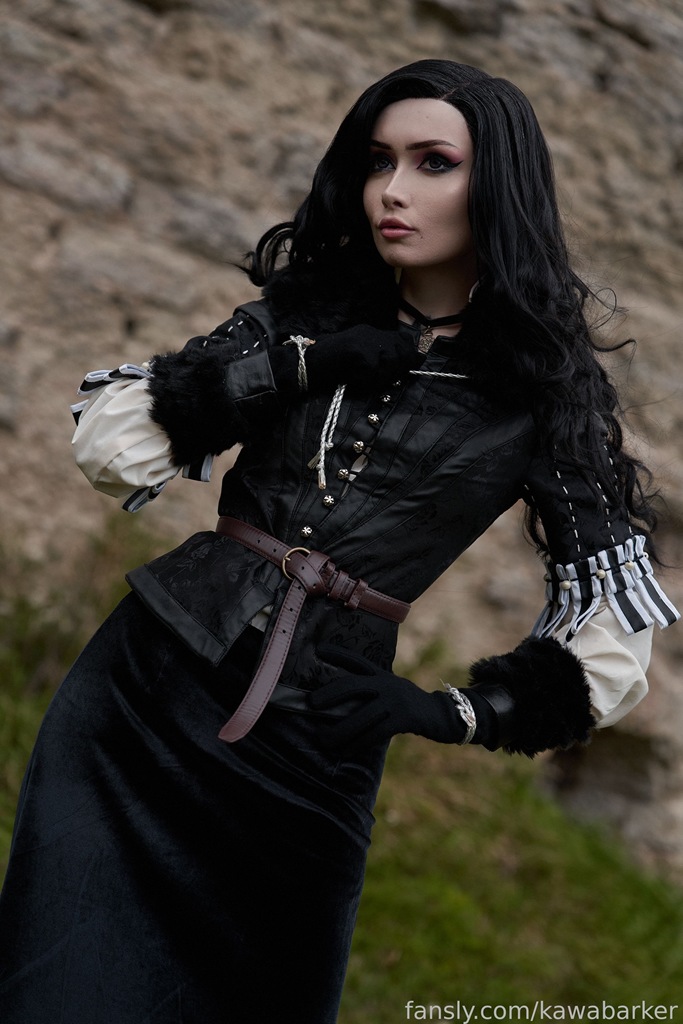 Косплей Yennefer Of Vengerberg из The Witcher 3 Wild Hunt от Zirael Rem 4