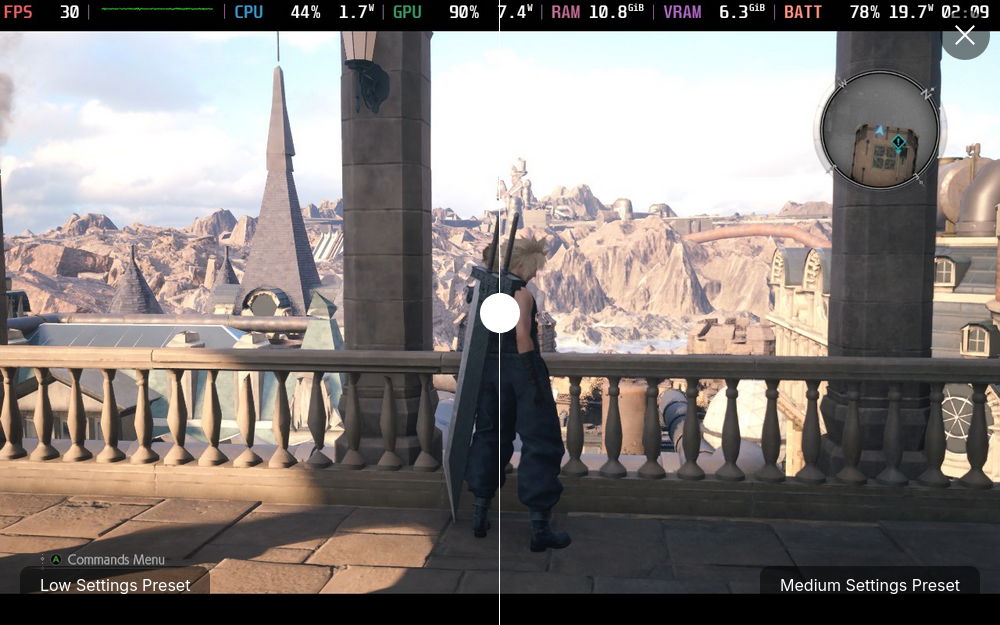 Screenshot 2025 01 23 At 02 15 28 Final Fantasy 7 Rebirth Review Steam Deck Performance