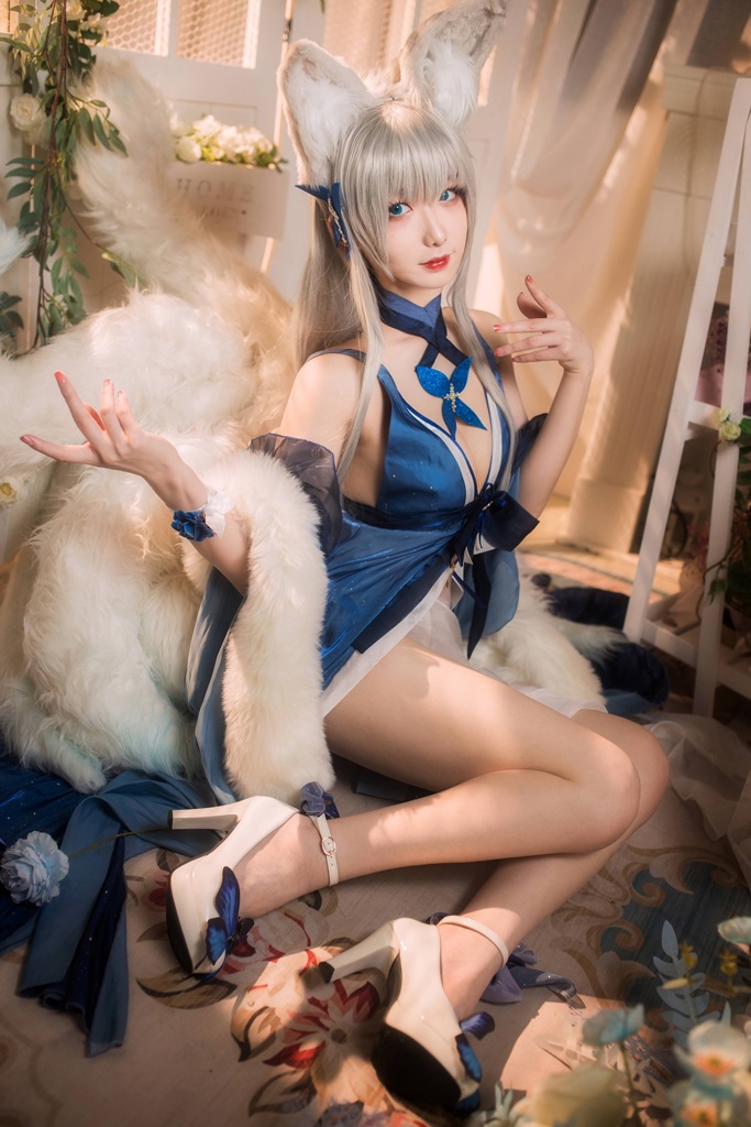 Косплей авианосеца империи Сакура Shinano из Azur Lane от Dollyfj 4