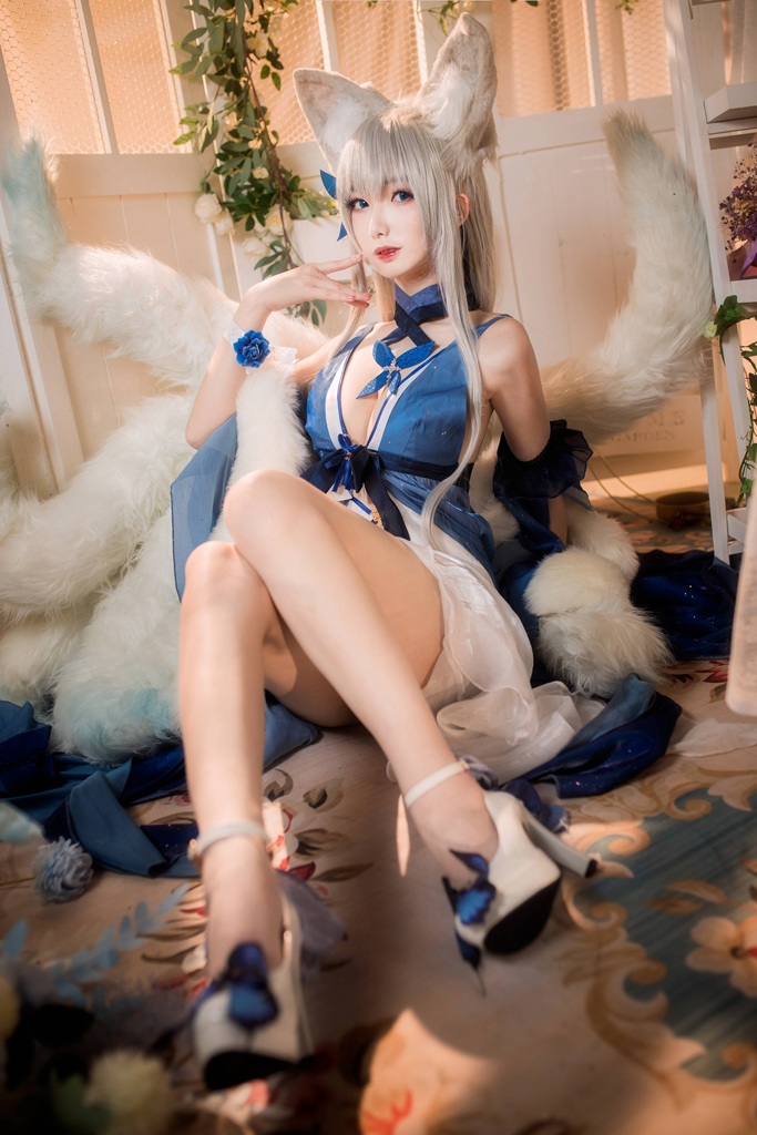 Косплей авианосеца империи Сакура Shinano из Azur Lane от Dollyfj 7