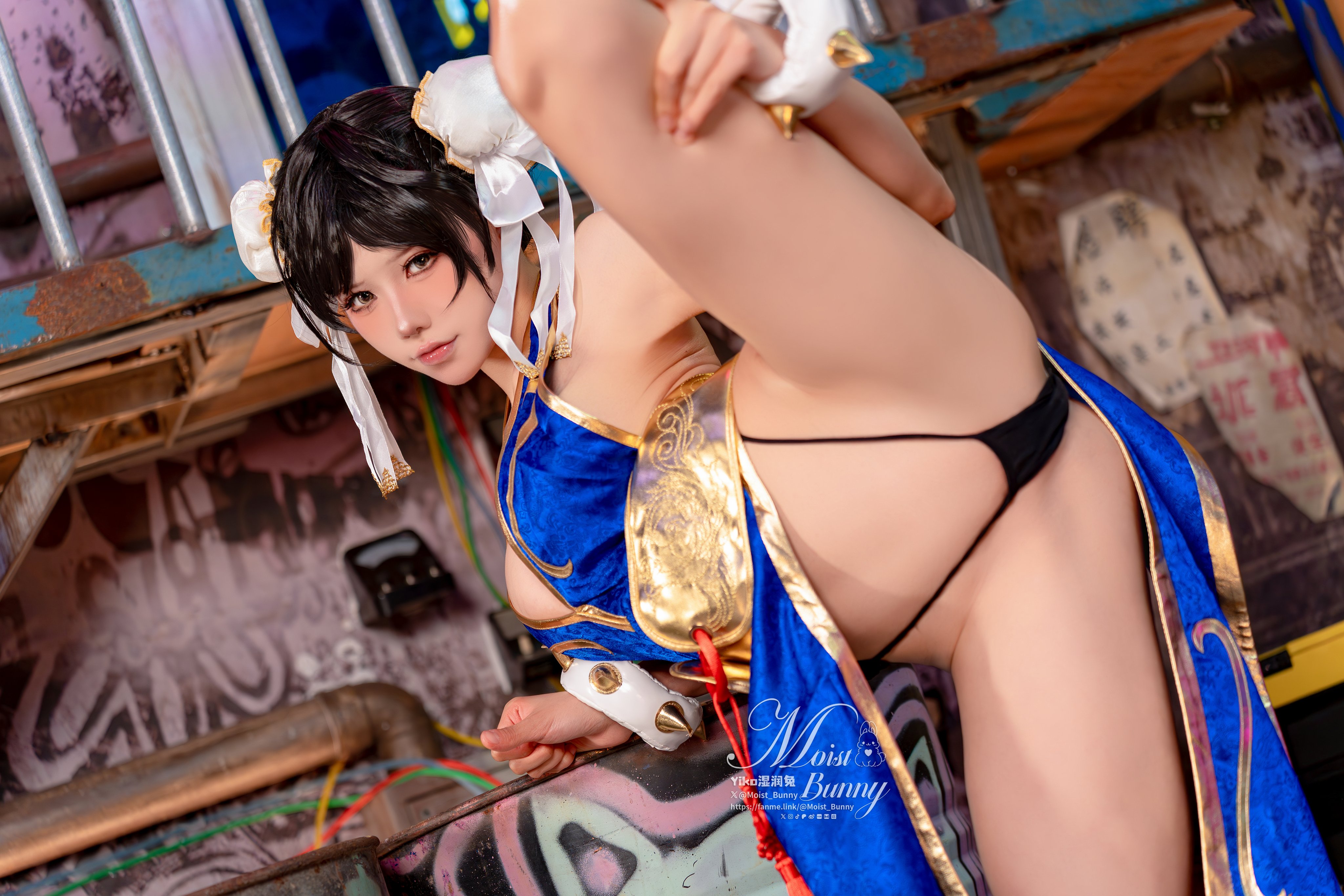 Косплей Chun Li из серии файтингов Street Fighter от Moist Bunny 3