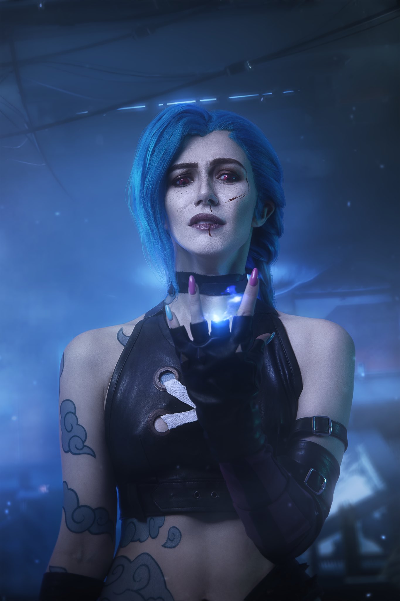 Косплей Jinx из Arcane League Of Legends от Mik Allen 2