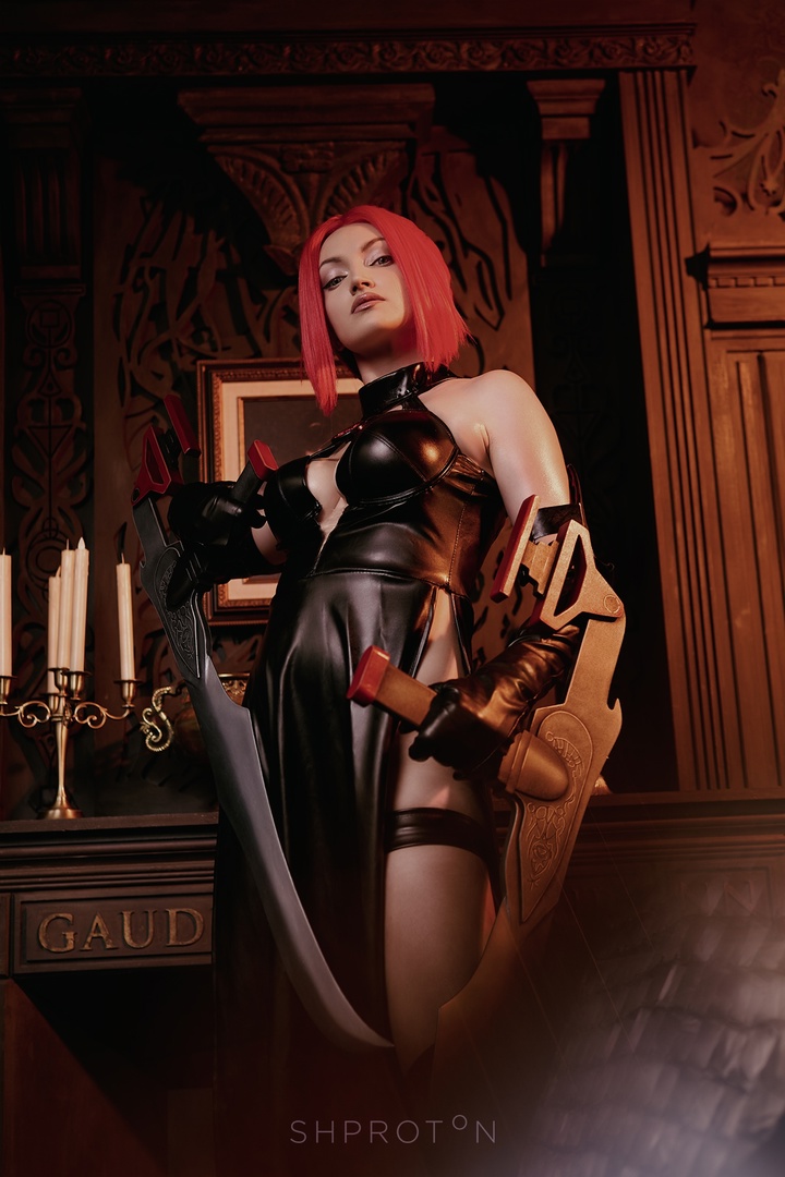 Косплей кровавой Rayne из серии Bloodrayne от Shproton Cosplay 4