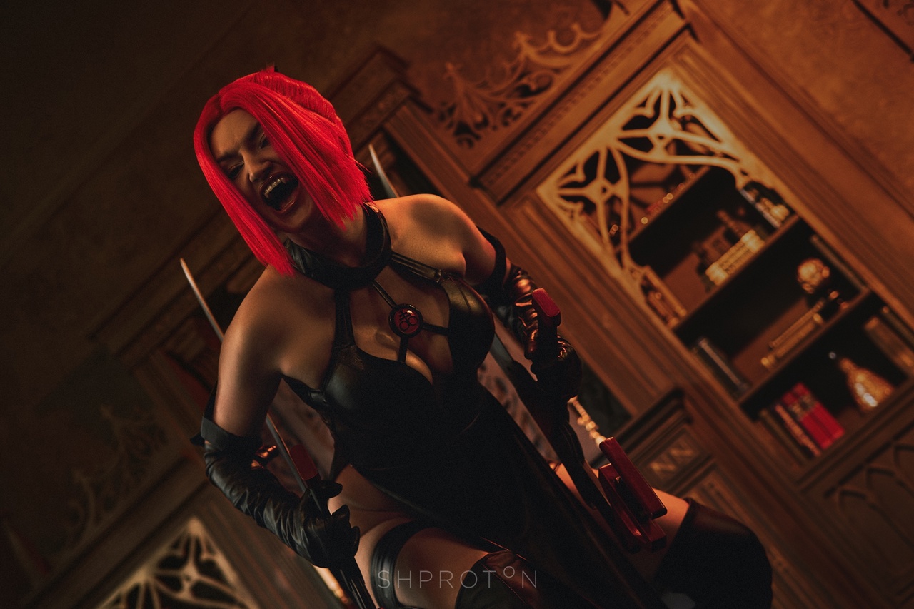 Косплей кровавой Rayne из серии Bloodrayne от Shproton Cosplay 5