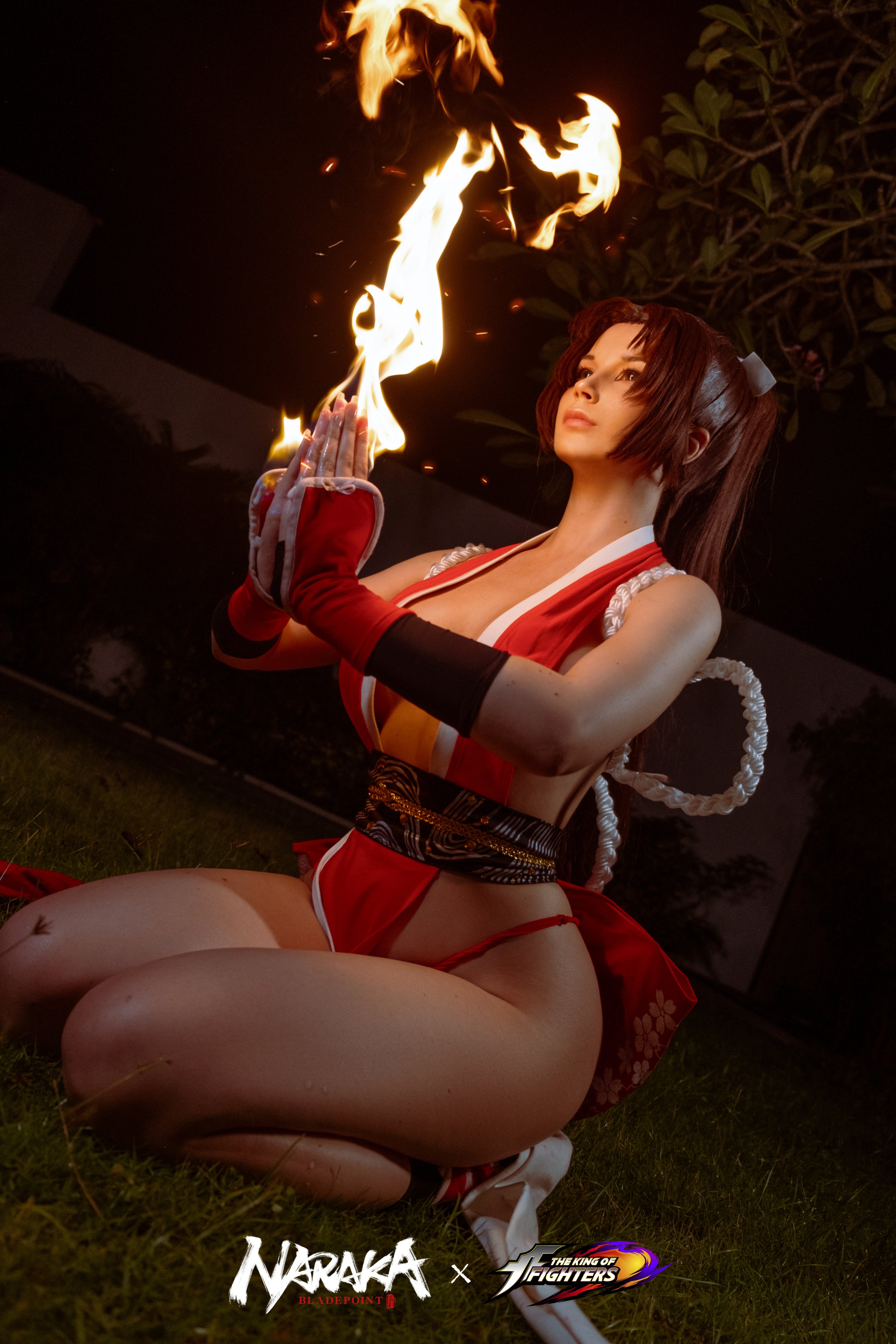 Косплей Mai Shiranui из файтингов King Of Fighters от Oichi Chan 4