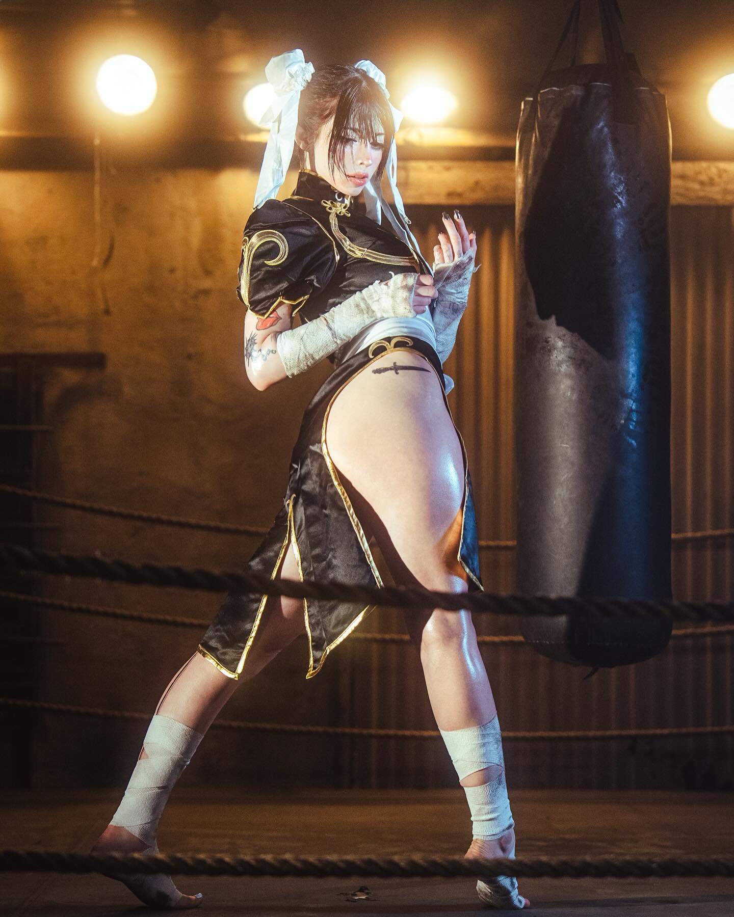 Косплей chun li из серии файтингов street fighter от cinnannoe 6