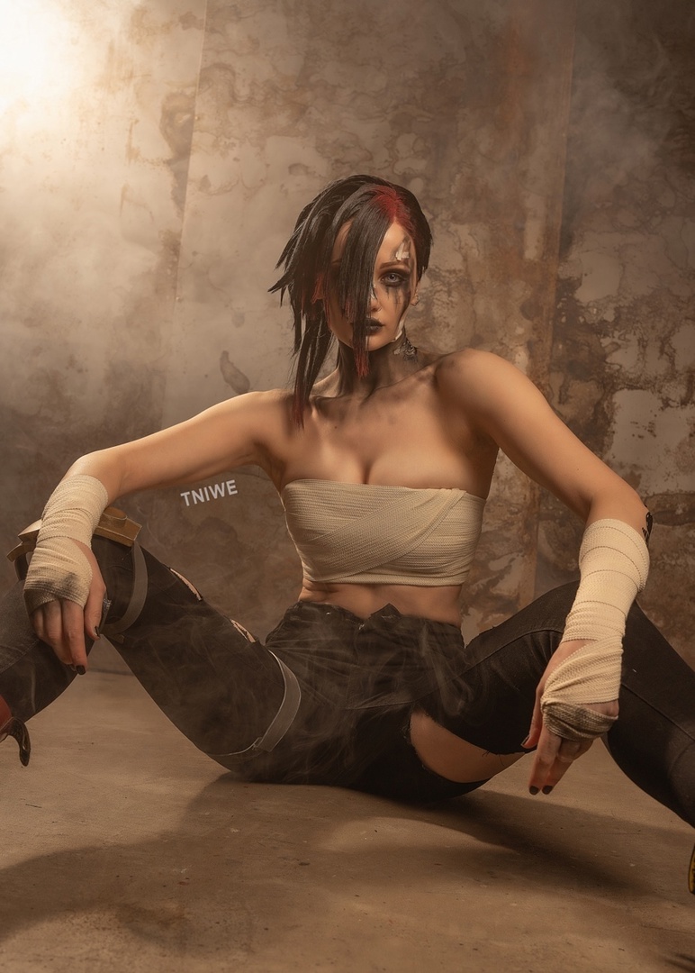 Косплей vi из arcane league of legends от tniwe cosplay 1