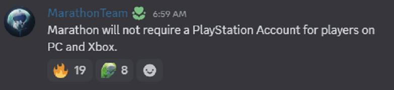 Marathon от bungie обойдётся без psn аккаунта на ПК и xbox — официально подтверждено