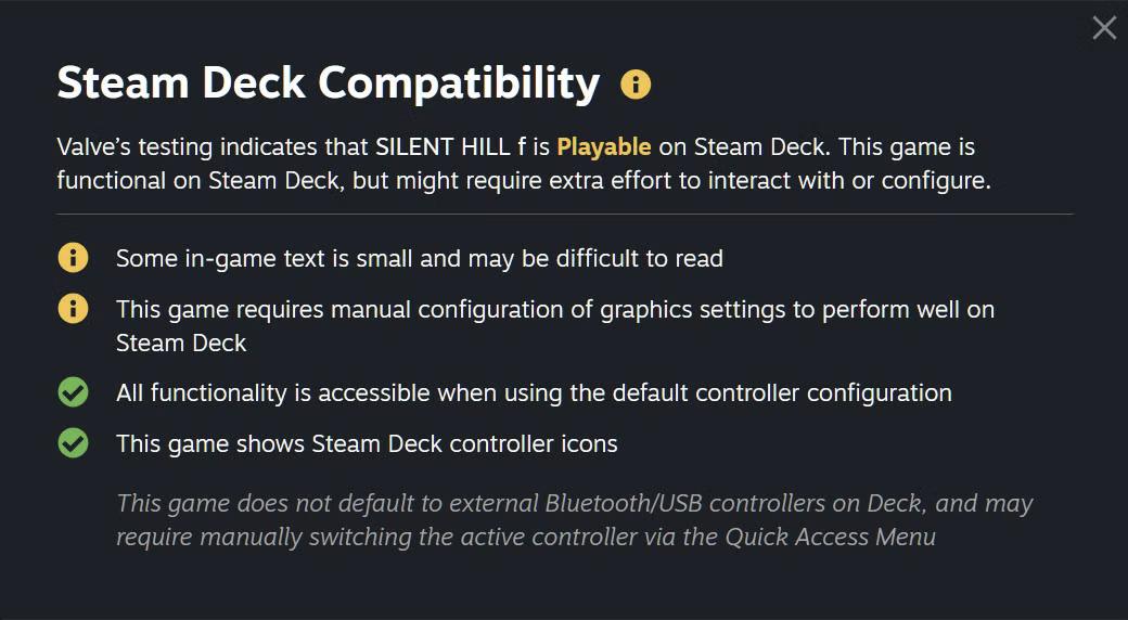 Silent hill f можно будет запустить на steam deck — но не всё так гладко
