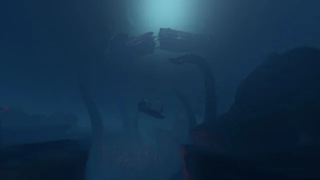Do the tenticals in doom eternal prove that the cosmic v0 w0l71tw4lu3f1