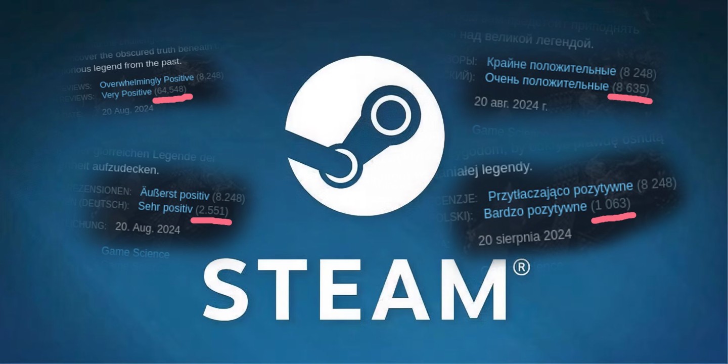 Steam скрывает отзывы на других языках — что это изменит для игр?