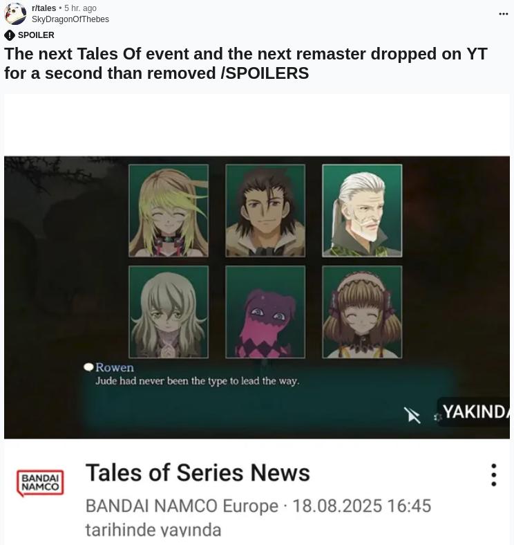Tales of xillia возвращается — ремастер случайно засветился в сети 1